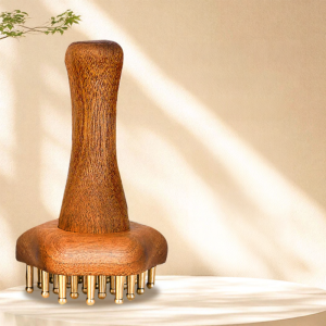 Bronze Meridian Brush Full Body Massage Tool Stomach Rubbing Abdomen Head Hand Leg Back Scraping Tool Health Care Equipment