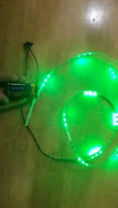 Combo led nhấp nháy đủ màu sắc dài 60- 118cm kèm đế pin 9v và công tắc chế tạo trang trí sản phẩm