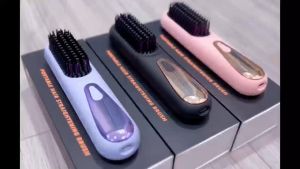 Mini Portable Hair Straightener 4 Temperature Controls Rechargeable USB Compact And Travel-Friendly For Women 迷你直发器