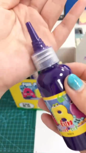Finger Paint Set For Kids Non-Toxic Washable Finger Hand Painting with 12 Colors DIY Creative Play 手指画颜料