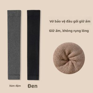 MiiOW | Tất ống dài qua đầu gối dày dặn chống trượt cho nữ mùa đông ấm áp bảo vệ đầu gối và bắp chân tất cao đến đầu gối