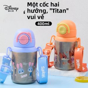 Cartoon Themed Double Use Insulated Cup for Children