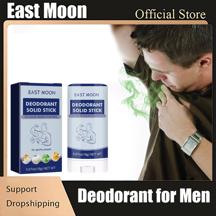 Deodorant for Men Antiperspirant Stick Reduce Underarm Sweating Armpit Odor Remover Portable