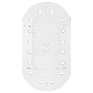 Universal Toilet Seat Cover Board Bathroom Drainage Pedal Cover Odor Proof Anti Slip Durable ABS Material Toilet Accessories