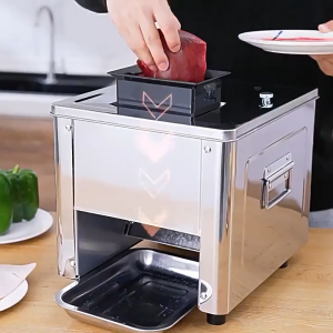 Máy tự động thái lát thịt tươi như cắt thái thịt bò thịt heo thịt trâu dê ...