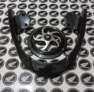 promo paket cover spinner kipas radiator mesin motor plus behel jok belakang motor Honda beat karbu 2012-2016&beat f1 2013-2017 set
