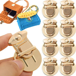 กุญแจล็อกกระเป๋าอุปกรณ์ฮาร์ดแวร์แบบแฮนด์เมดสำหรับทำมือล็อคแบบฝังโลหะเหมาะสำหรับกระเป๋าเดินทางแบบต่างๆล็อกแบบซ่อนกุญแจเหมาะสำหรับอุปกรณ์เสริมหัวเข็มขัด