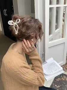 DRACC240 Jepit Rambut Pita Jedai Korea Aksesoris Rambut Elegan dan Stylish Model Butterfly