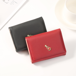 Dompet Lipat Mini Wanita Fashion Style Korea Kasual Multifungsi Women Wallet Kulit PU Trendy COD D79