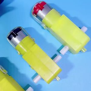 1/2/4/10PCS Gear Motor DC 3-12V Dual Shaft Geared Motor Smart Car Motor for Smart Car Robot 1:48 Plastic TT Motor Tire Wheel