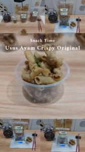Snack Time Usus Ayam Crispy Original Daun Jeruk 250 Gram