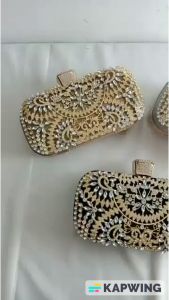 CH05 Free Box Tas Pesta Wanita Tas Jakarta Clutch Wanita Import Bisa Selempang Tas Elegan