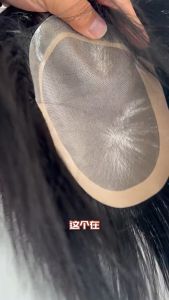 3สุทธิ NPU หน้าผากชีวภาพ Edge100 % เส้นผมมนุษย์ผู้ชาย Toupee แฟชั่นและสไตล์หล่อแฮร์พีซติดผมระบายอากาศตาข่ายวิกผมสั้นสีธรรมชาติสำหรับผู้ชาย