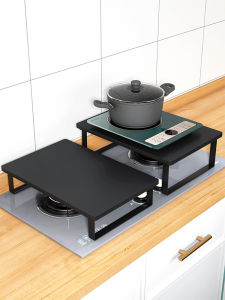 Metal Stove Top Holder Gas Stove Cover Board Storage Rack Conceal Board Cooktop Support Platform Half Metal Material