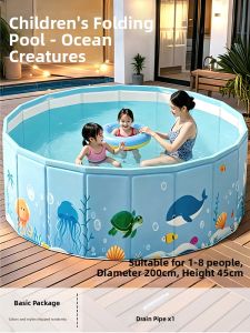MEISHIMEIJIA | No-Inflate Portable Swimming Pool For Kids and Adults Home Use Outdoors Foldable