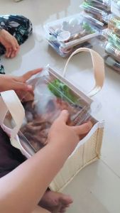 Tas Hajatan Size Kecil 20x20 untuk Wadah Berkat acara Syukuran/ Selamatan/ Tahlil/ Yasinan/ Aqiqah/ Berkatan/ Walimah/ Tasyakuran/ Pengajian