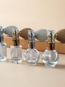 High-Definition Highlighter Powder Spray Bottle Glass Empty Bottle Perfume Flash Powder Highlighter Aerosol Bottle Beauty Tool