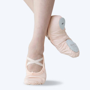 Ballet Shoes for Kids Adult Canvas Dance Shoes Women Sneakers Class Practice Shoes