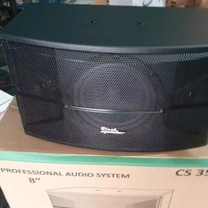 SPEAKER PASIF 8 INCH 8IN BLACK SPIDER CS350 CS 350 ORIGINAL ( SEPASANG )