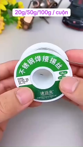 Thiếc Hàn Không Chì Nhẹ Lửa 63/37 Có thể Hàn Thép Không Gỉ