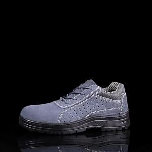 Mens Anti-crush Anti-puncture Lightweight Insulated Breathable Safety Shoes