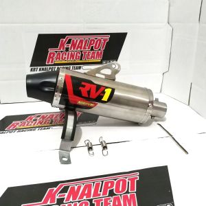 KNALPOT RV1 SHORTY SLINCER ONLY KLX CRF DTRACKER BL BF 150L TRAIL RACING MODIF SUPERMOTO Knalpot Racing Rv1 Pro Sircuit Klx D-tracker Crf