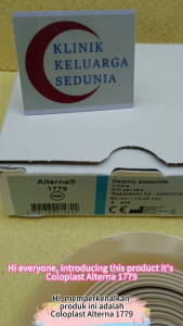 COLOPLAST CP 1779 Alterna Ostomy Baseplate 60mm 5s