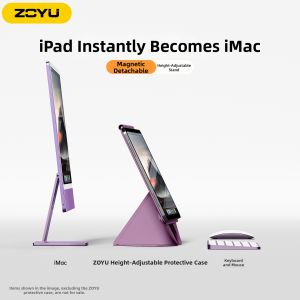 Zoyu | Elevating Stand Magnetic Flip Rotating Protective Case Shockproof