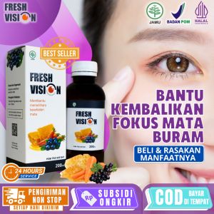 FRESH VISION - Sembuhkan Mata Buram Mata Rabun Mata Minus Mata Katarak Mata Cylinder Obat Mata Ampuh Sudah Terbukti & Teruji