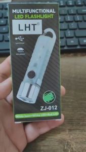 SZ COD Mini Keychain LED Flashlight - Magnetic USB Rechargeable High-Power Portable Camping Light