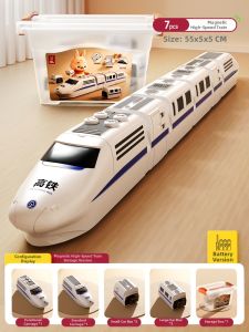 Letop Baby | Magnetic Building Blocks Train Model Toy