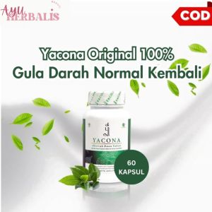 YACONA – Obat Herbal Diabetes kapsul atasi gula darah