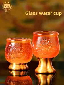 ZANGCUN | Deity-themed Water Purifying Cup with Wine Offering and Decorative Function