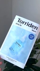 【Buy 3 get 1 free】TORRIDEN DIVE IN Low Molecular Hyaluronic Acid Mask Sheet  27ml 10pcs/box