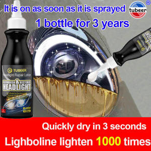 【2000 times brighter】Maeve car headlamp restoration kit 120ML car headlight polish car lamp repair liquid Removes Yellowish Hazy Headlight Car Headlight Restoration Kit Headlight Repair car headlamp polish 车灯修复液