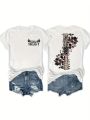 Grow Through It Women's Tee - Spine & Floral Graphic, Casual Gray Top. 