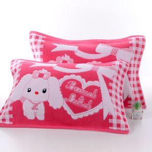 Khăn Phủ Gối Cotton Khăn Phủ Gối Dày Dặn Cỡ Lớn Khăn Phủ Đầu Gia Dụng Cotton Người Lớn Một Người Cặp Đôi Bốn Mùa Hoạt Hình Kiểu Cũ