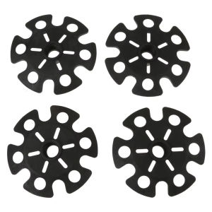 4Pcs Replacement Rubber Trekking Pole Snow Basket Caps Accessories Kit