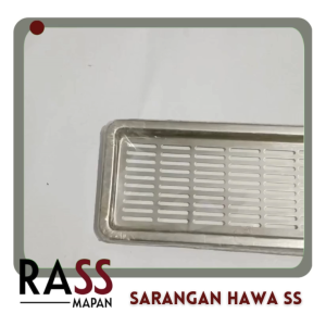 Sarangan Hawa Kotak Stainless SS Angin Lemari Sepatu