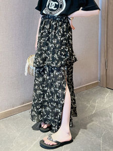 Váy Voan Hoa Mùa Hè Cho Bé Gái Váy Công Chúa Váy Dài Nửa Thân Váy Đi Biển Cho Trẻ Em Váy Chữ a Phong Cách Hàn Quốc Váy Cho Bé Gái