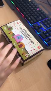 MEKANSM Flash Card Suara Mainan Early Education Pengenalan Kosakata Bahasa Inggris-Indonesia dalam Pendidikan Dini