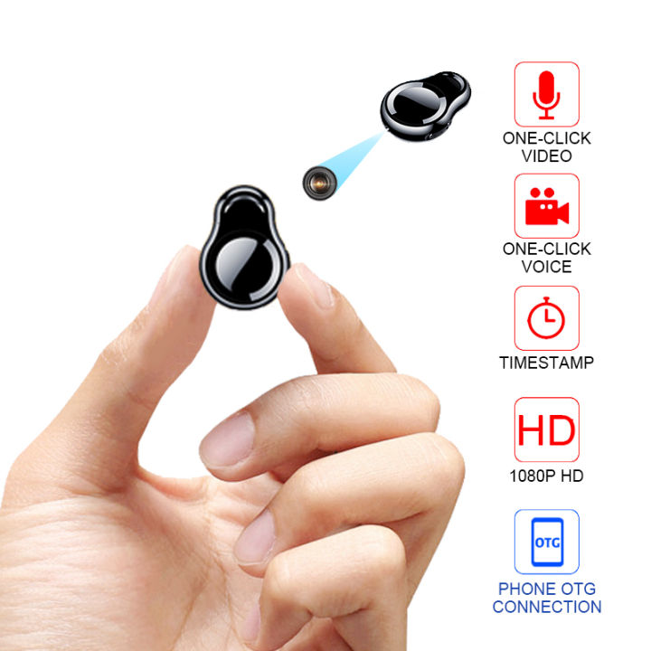 STTWUNAKE Mini Body Camera 1080P HD DV Spy Professional Bodycam