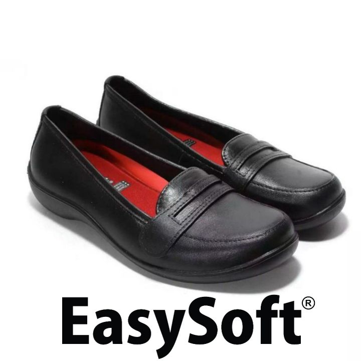 World Balance Easy Soft HILLARY Girl s and Ladies Black Shoes Lazada PH