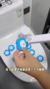 18/36Pcs Disposable Toilet Brush Set No Cleaning Long Handle Wall-mounted Wc Cleaning Tool Kit with Replaceable Brush Head