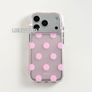 LIANGWU | Full-screen Dots Simple Ins Style All-inclusive iPhone Case