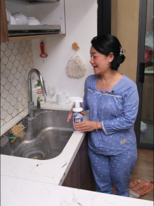 Dung dịch tẩy cặn canxi ANBI 500ml Chính Hãng - Chất Tẩy Rửa Đa Năng Diệt Khuẩn Dùng Cho Bồn Cầu Vòi Sen Kính