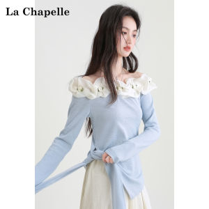 La Chapelle | Áo Thun Dài Tay Ôm Body Môt Bờ Vai Không Đều
