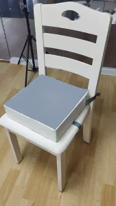 Baby Kids High Chair Booster Cushion Dining Chair Seat Study Table Children Child Toddler Dining Pad Support with Breathable PVC Leather