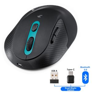Sanwa Supply | Ergonomic Vertical Rechargeable Wireless Mouse