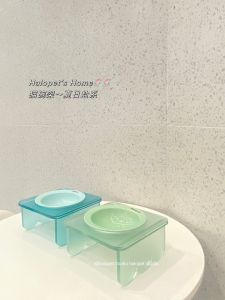 Bát BD Hàn Quốc Bát Cho Mèo Bridge Bát Thú Cưng Gốm Sứ Bát Đôi Bát Mèo Bát Thức Ăn Cho Mèo Bát Cơm Cho Mèo Giá Bát Acrylic